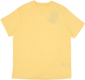 Nike Essentials T-shirt - Dames - Sportshirts - Geel - XS - Katoen - Fitness