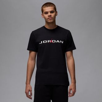 Nike Jordan Mens Jordan Air T-Shirt in Black | IB7353-010