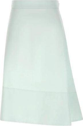 Jil Sander Asymmetrische rok - Blauw
