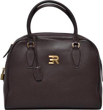 Ermanno Scervino Anita Handbag - Dames - Handtassen - Bruin - ONE Size - Leer - Tassen