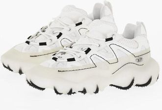 Diesel Fabric Low-Top Sneakers S-PROTOTYPE P1 with Rubber Coating size 39