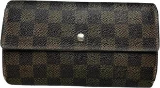 Louis Vuitton Pre-owned Vintage Wallet - Dames - Vintage Accessoires - Bruin - ONE Size - Leer - Vintage
