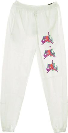 Nike Jordan Klassieke Fleece Trainingsbroek - Heren - Trainingsbroeken - Wit - XL - Fitness