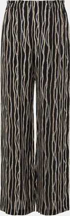 Chloé Printed silk pants