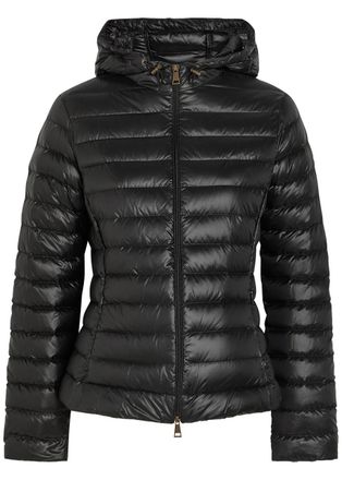 Moncler Igelhood Padded Hooded Nylon Jacket - Black - 4 (UK 16 / XL)