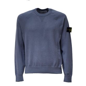Stone Island Triangular Insert Ribbed Knit Sweater