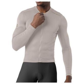 Castelli Espresso 2 L/S Jersey Velotrikot f&uuml;r Herren | grau