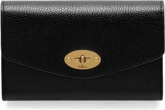Mulberry Medium Darley Leather Continental Wallet in Black at Nordstrom