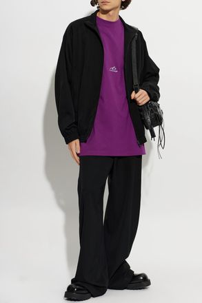 Balenciaga Skiwear T-shirt, Mens, Purple