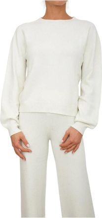 Hinnominate Maglia - Dames - Ronde hals truien - Wit - XS - Truien & Vesten