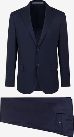 Corneliani Anzug aus melierter Schurwolle