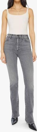 Mother Hustler Heel Jeans In Magic Eight Ball