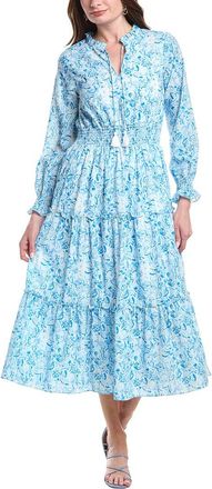 Sail to Sable Sail To Sable Smocked Waist Midi Dress