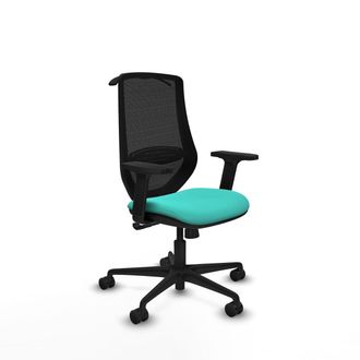Piqueras y Crespo Piqueras Y Crespo Mardos Silla Oficina Turquesa Confort