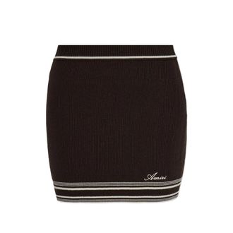 Amiri Wool Skirt