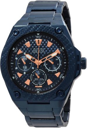 Guess Legacy Quartz Blue Dial Mens Watch W1305G4