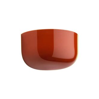 FLOS Bellhop Wall Up LED Wandleuchte, backstein