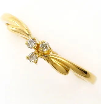 C&A Yellow Gold Yellow Gold (18K) Band Ring (Pre-Owned)