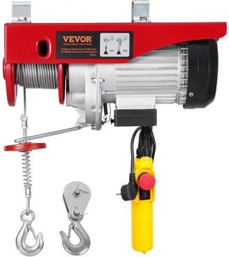 OEM Polipasto El&eacute;ctrico Carga De 400kg Cabrestante El&eacute;ctrico 230v Control Remoto Con Cable De 4,2m Eslingas Simples Dobles Parada De Emergencia Polipasto 