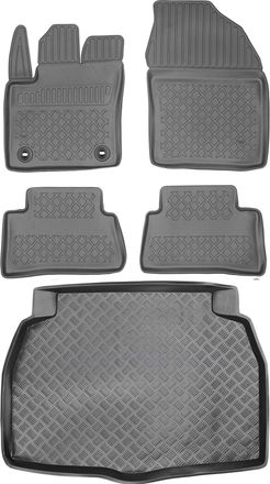 OEM Juego De Alfombrillas Para Coche Y Maletero Para Toyota Ch-r Crossover Del 2016