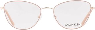 Calvin Klein Demo Cat Eye Ladies Eyeglasses CK20305 680 53