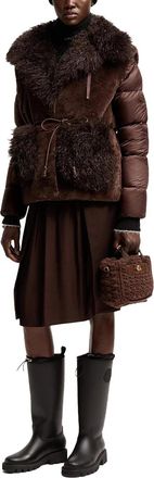 Moncler Immersif Down Jacket - Brown