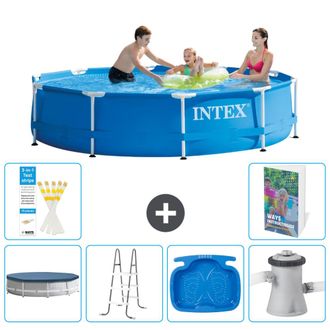 Intex Piscina Con Estructura Redonda - 305x76 Cm - 7-piezas S140