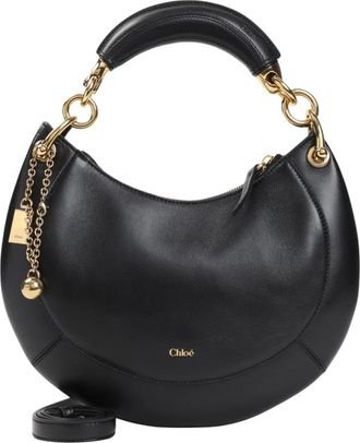 Chlo&eacute; Small Banana Bag - - Bags - Donna - Nero - ONE SIZE