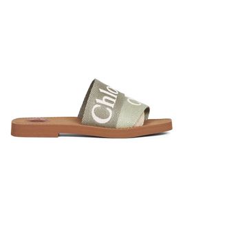 Chlo&eacute; Sliders, female, Multicolor, 8 UK, Woody Flat Mule