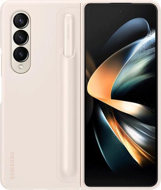 Samsung Standing Cover Mit Pen Sand, F&uuml;r Samsung Galaxy Z Fold4, Ef-of93pcuegww