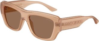 Jimmy Choo London JC6003U 509173 Womens Sunglasses Brown Size 54