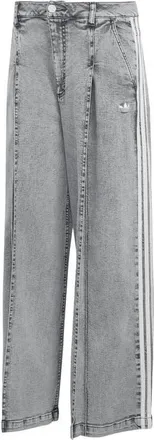 adidas Originals Wide Leg Jeans in Greywash at Nordstrom, Size 26