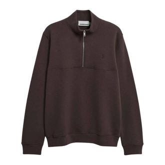 Armedangels Waarlo Forro Polar Troyer - Sport - Hombre - Marr&oacute;n - S
