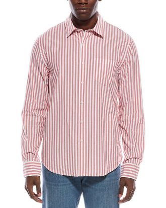 Vince Classic Fit Stripe Shirt