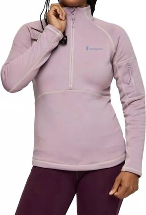 Cotopaxi Tempa Fleece Half-Zip Pullover In Quartz