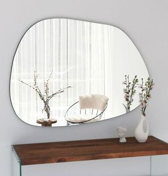 Dmora Espejo Momo, Forma Irregular, 3.2x70h Cm Transparente