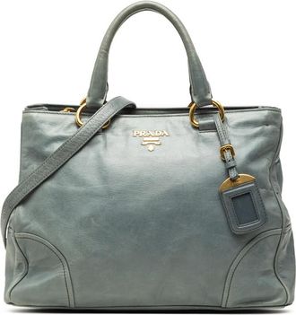 Prada Pre-owned Prada Vitello Shine Satchel Ladies KKHS82OKN3KAZXCG