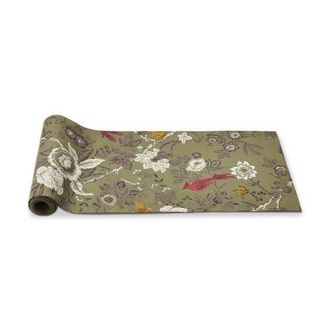 Tag Autumn Toile Print Green Background Table Runner 72 Inch at Nordstrom