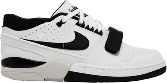 Nike Air Alpha Force 88 Sneaker in White / Black Men Mid-Top