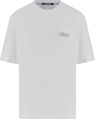 Jacquemus White Crew Neck T-Shirt