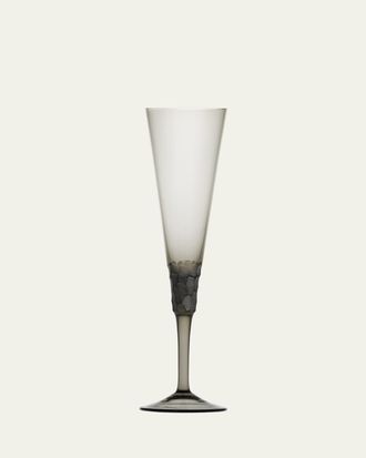 Moser Pebbles Champagne Flute