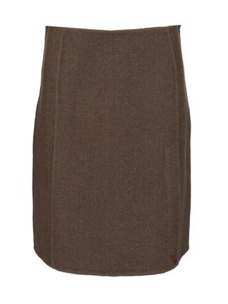 P.A.R.O.S.H. P. A.R. O.S. H.-Midi Skirt Gonne Verde-Donna