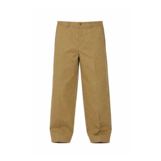 Nine In The Morning Wide Trousers, male, Beige, Size: S Meteorite Trousers