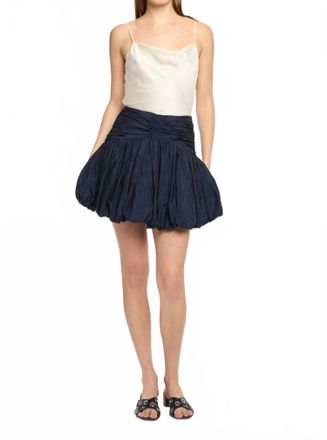 Cinq &agrave; Sept Kaldi Mini Skirt In Navy