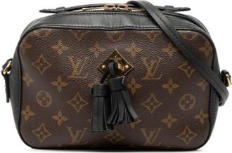 Louis Vuitton Pre-owned Cross Body Bags, female, Brown, Size: ONE SIZE Pre-owned The Saintonge