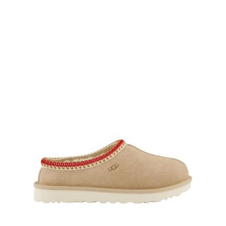 UGG Dames Tasman Sand / Dark Cherry - Dames - Pantoffels - Beige - 40 EU - Schoenen