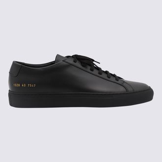 Common Projects Black Achille Low Sneakers
