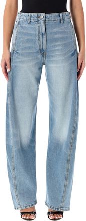 Magda Butrym Relaxed Fit Mid-waist Denim Pant