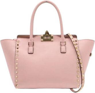 Valentino Pre-owned Handbags, female, Pink, Size: ONE SIZE Pre-owned Vintage Handbag