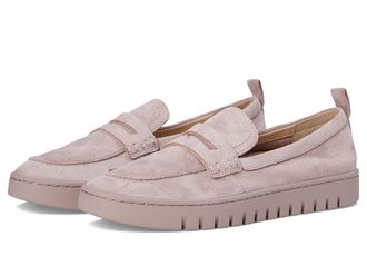 Vionic Uptown Womens Shoes Magnolia Dusk Grey Waxed Suede : 6.5 M, Leather